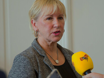 Margot Wallström, schwedische Politikerin und ehemalige Ministerin für auswärtige 	Angelegenheiten