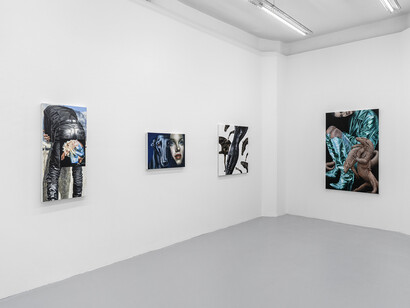 Margaux Valengin, A world of part-object phantasies, vue de l'exposition. Avec l'aimable autorisation de la Galerie Pact