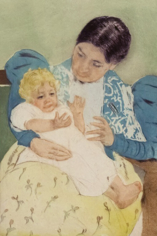 The Barefooted Child Date: 1896–98 Artist: Mary Cassatt American, 1844-1926