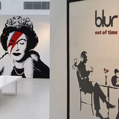 Banksy Limitless in London, UK, in the heart of the city’s cultural district, Banksy Limitless transforms street art into an immersive gallery experience created specifically for London