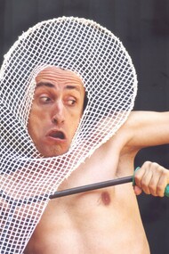 L'artista Antonio Rezza