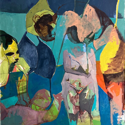 Jennifer Agricola Mojica, I'm not from here, 2023. Courtesy of Ruiz-Healy Art