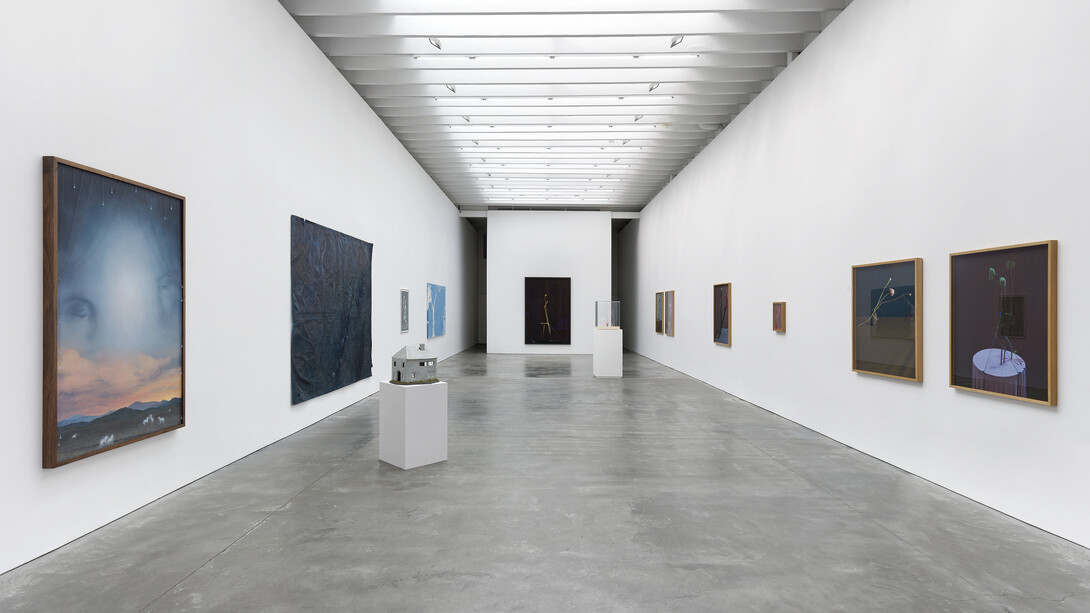 Various artists, Claudine’s house, exhibition view. Courtesy of Ross + Kramer Gallery