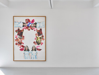 Various artists, Eerily beautiful (unheimlich schön), exhibition view. Courtesy of Galerie Elisabeth & Klaus Thoman