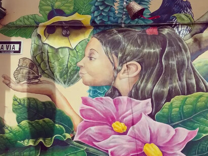 Cada pared intervenida suma identidad y convierte el paseo en una experiencia sensorial y cultural. Guaranda, Ecuador