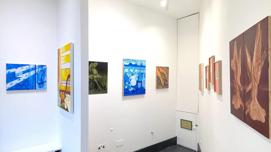 Various artists, By the light of the candle, exhibition view. Courtesy of Liminal Gallery