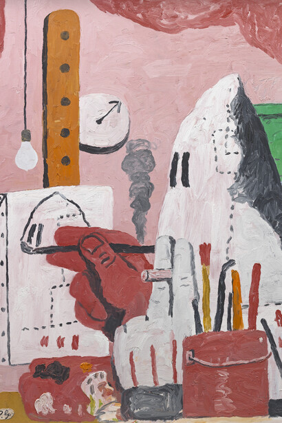 Philip Guston, The studio [L’atelier] (detail), 1969. Courtesy of Musée Picasso