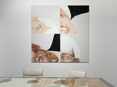 Alex Wissel, Katechon, exhibition view. Courtesy of Galerie Nagel Draxler