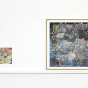 Agathe May, Par où le chemin ?, vue de l'exposition. Avec l'aimable autorisation d'Agathe May