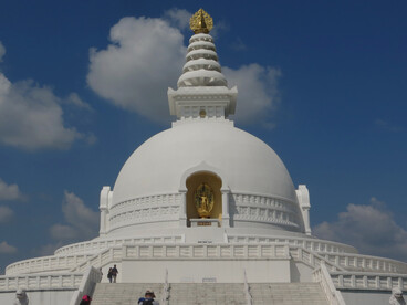 The Maya Devi Temple is an ancient Buddhist shrine located in Lumbini, Nepal, a UNESCO World Heritage Site revered as the birthplace of Gautama Buddha