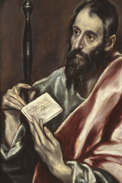 "San Pablo apóstol", óleo sobre lienzo, entre 1610 y 1614