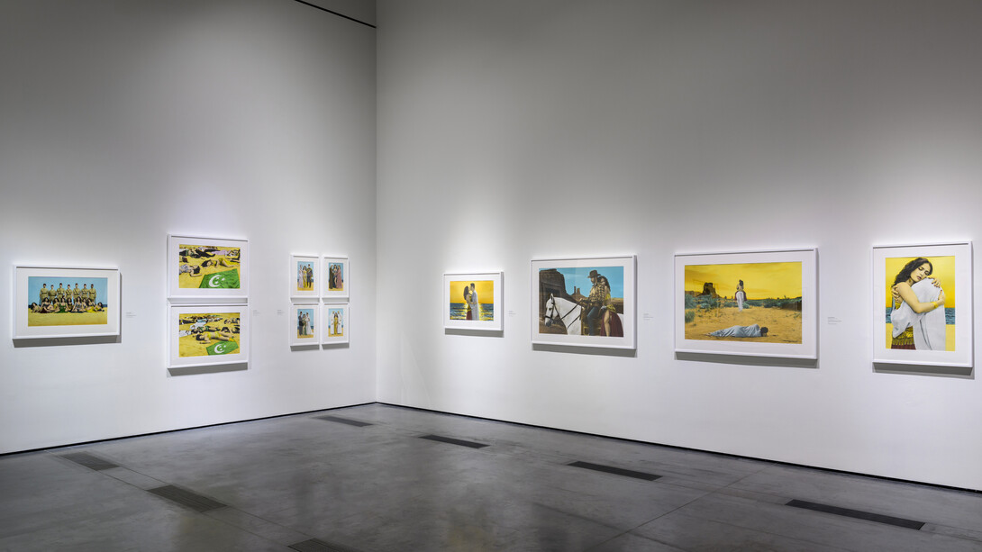 Now showing: Youssef Nabil’s I saved my belly dancer, exhibition view. Courtesy of Los Angeles County Museum of Art (LACMA)