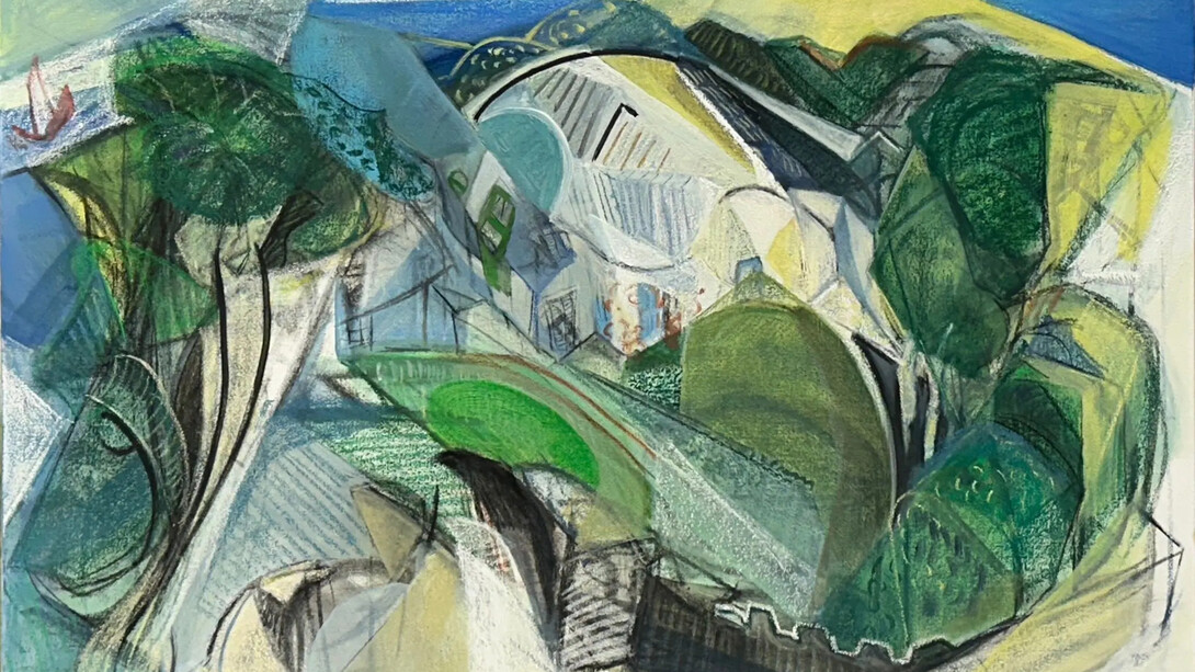 Manar Mervat Al Shouha, Forms of waterford (detail), 2025. Courtesy of Solomon Fine Art 