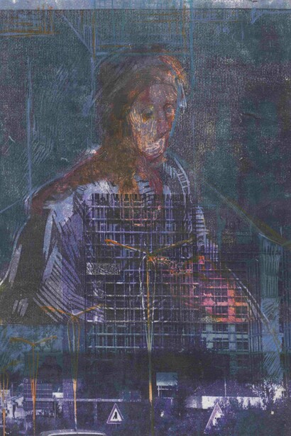 Kristian Zara, Self in flux: persona and the veiled self. Courtesy of Kristian Zara
