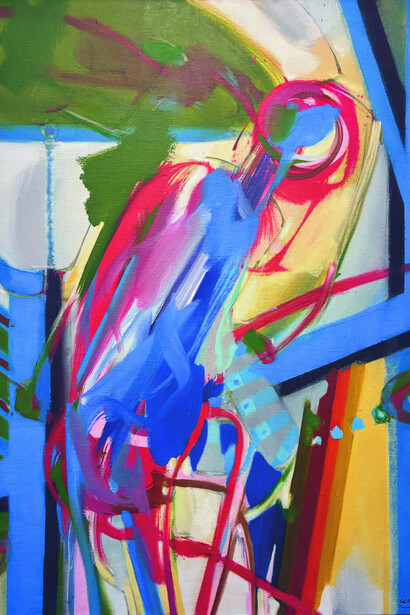 Ernst Weil, Eingeengt (detail), 1981. Mit freundlicher genehmigung der Galerie Kremers