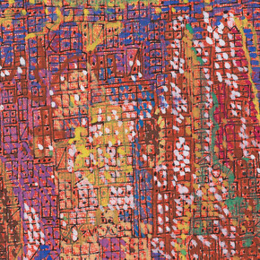 Νίκος Γαβριήλ Πεντζίκης, Χωρίς τίτλο (detail). Courtesy of Kalfayan Galleries