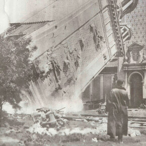 Matthew Brandt, Panama pacific international fair AAE-02851 (detail), 2025. Courtesy of Haines Gallery