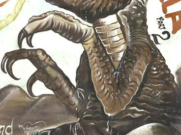 Poster ghanés de "Gargantúa: Godzilla Part 2"