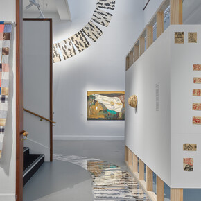 Trần Lương, Tầm tã - soaked in the long rain, exhibition view. Courtesy of Govett-Brewster Gallery 