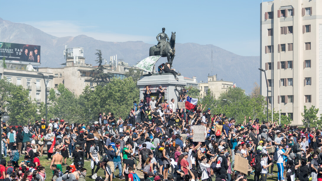 Protestas en Chile de 2019, Santiago, Chile