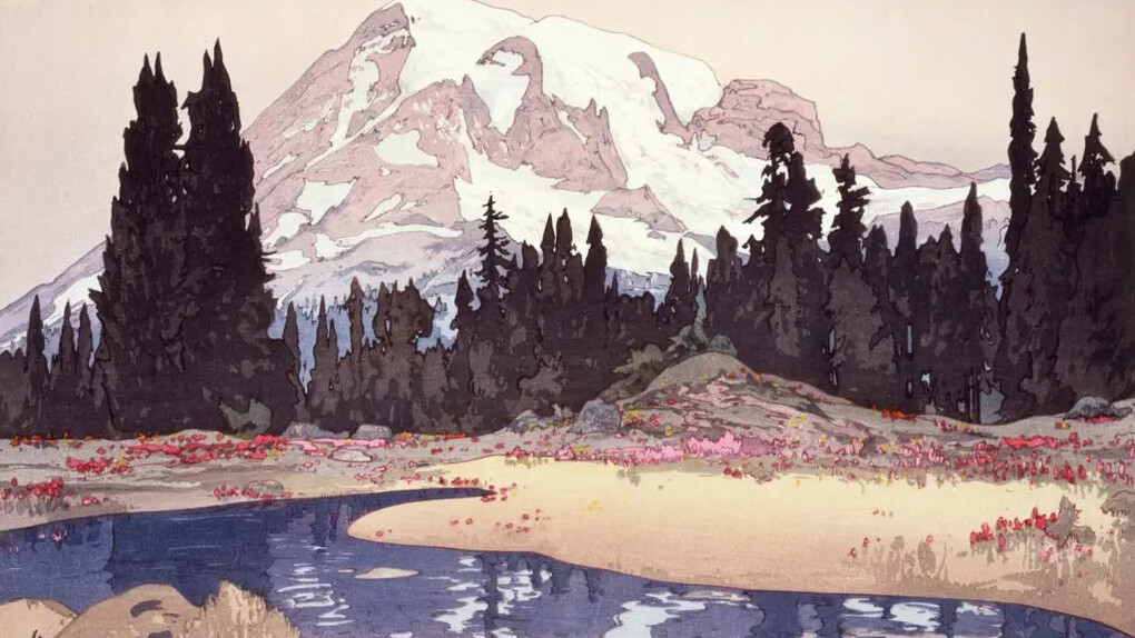 US series mount rainier (detail), 1925. Courtesy of Moa Museum of Art