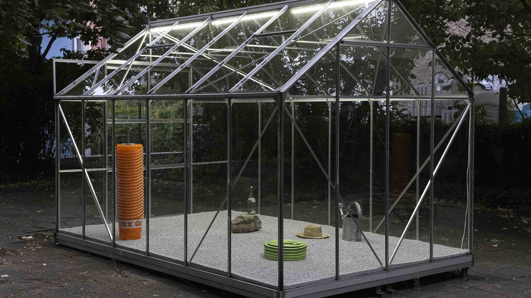 Arturo Comas, Greenhouse sunday, ausstellungsansicht. Mit freundlicher genehmigung des künstlers