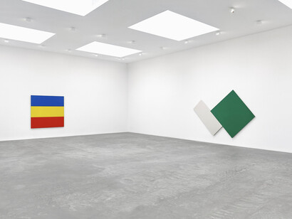 Ellsworth Kelly, The naming of color, exhibition view. Courtesy of Matthew Marks Gallery
