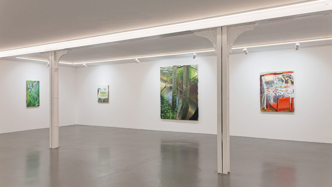Mathieu Cherkit, Always on my mind, exhibition view. Courtesy of Xippas Gallery