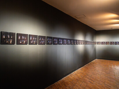 Sair García, Secuencias. La imagen-montaje, vista de exhibición. Cortesía del MAMBO