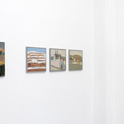 Ralf Kerbach, Landschaften. Kindheitswege, ausstellungsansicht. Mit freundlicher genehmigung der Galerie Poll