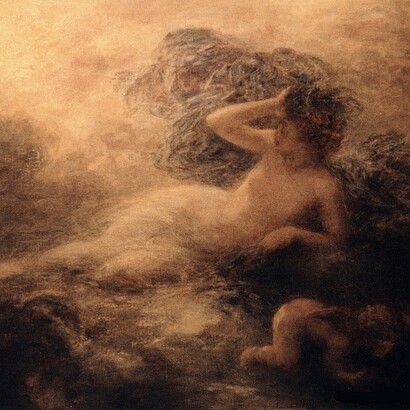 Henri Fantin-Latour, "Nyx", 1897.  Museo d'Orsay, Francia