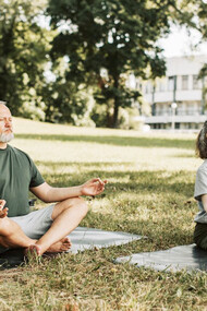 Celebrating unity and peace through meditation on International Yoga Day, where yoga enthusiasts from diverse backgrounds come together for holistic well-being