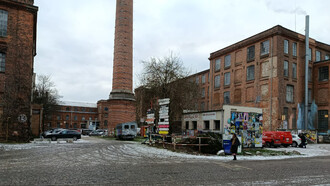 Antigua fábrica Leipziger Baumwollspinnerei, Leipzig, Alemania