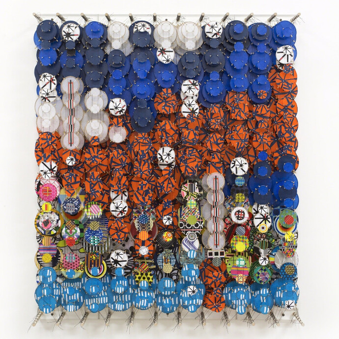 Jacob Hashimoto. Courtesy of Rhona Hoffman Gallery