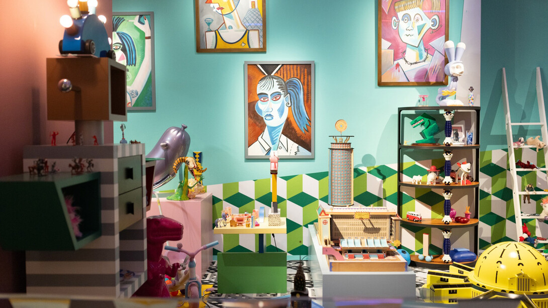 Verschiedene künstler, Welcome to the dreamhouse! Ausstellungsansicht. Mit freundlicher genehmigung des Groninger Museums