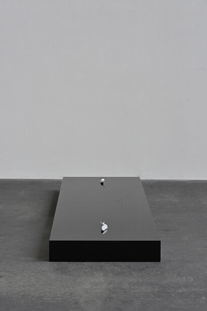 Various artists, Paintings and sculptures, exhibition view. Courtesy of Galleri Nicolai Wallner