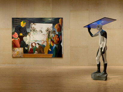 Nicole Eisenman, STY, exhibition view. Courtesy of 52 Walker Gallery