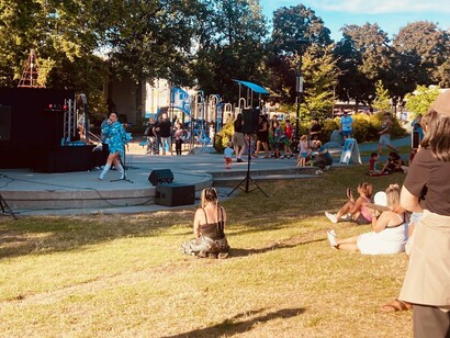 A concert at Grandview Park, Vancouver, Canada © Photo by John Macanas