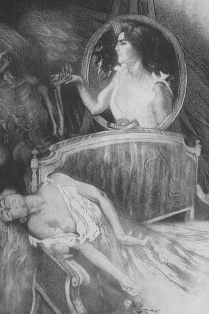 Le Portrait Ovale,’ Spencer Collection, The New York Public Library Digital Collections, 1897