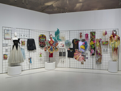 Kévin Germanier, Les monstrueuses, exhibition view. Courtesy of Mudac 