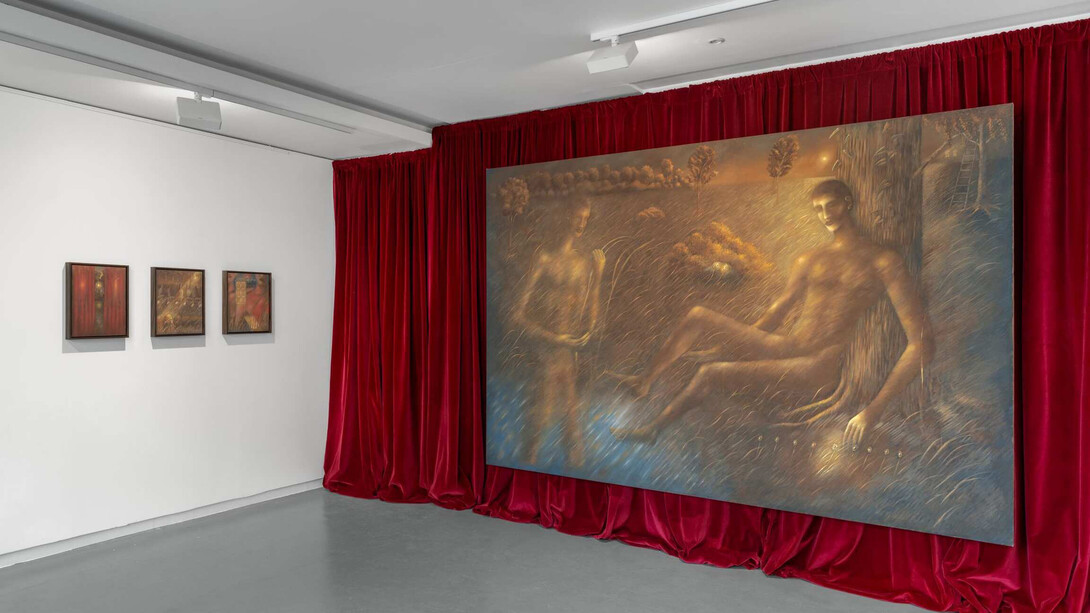 Fabien Adèle, Cycles, vue de l’exposition. Avec l’aimable autorisation d'Almine Rech