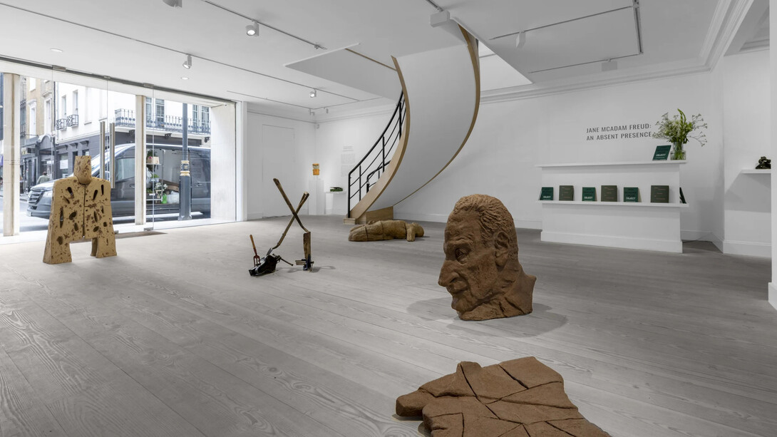 Jane McAdam Freud, An absent presence, exhibition view. Courtesy of Gazelli Art House