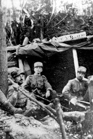 Ufficiali dei Carabinieri del 3° Battaglione del Reggimento sul Podgora