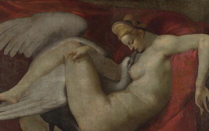Rosso Fiorentino, Leda and the Swan, copied from Michelangelo, 1532-1540 (London, The National Gallery)