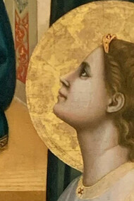 Giotto, La Maestà di Ognissanti, 1306, Firenze Uffizi