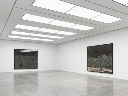 Cinga Samson, Ukuphuthelwa, exhibition view. Courtesy of White Cube