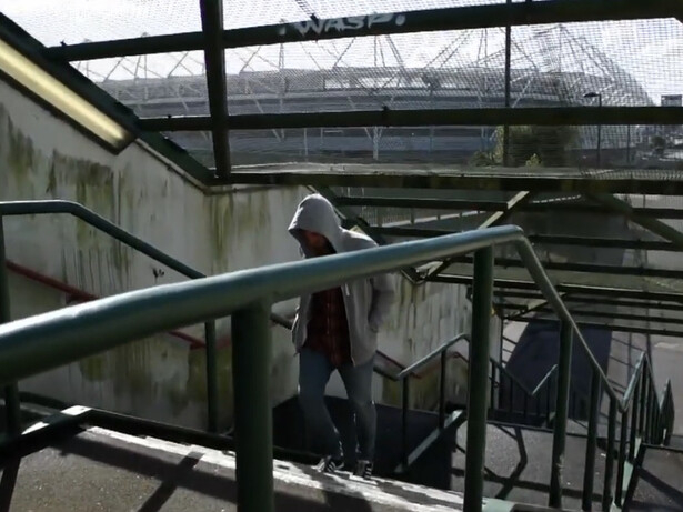 Después del partido el 23 de noviembre de 1996. Premier League:  Southampton contra el Leeds United 