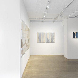 Hyun Jung Ahn, Beyond the crevices, exhibition view. Courtesy of Baik Art Gallery