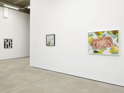 Viktoria Binschtok, Digital semiotics, exhibition view. Courtesy of Klemm’s Gallery