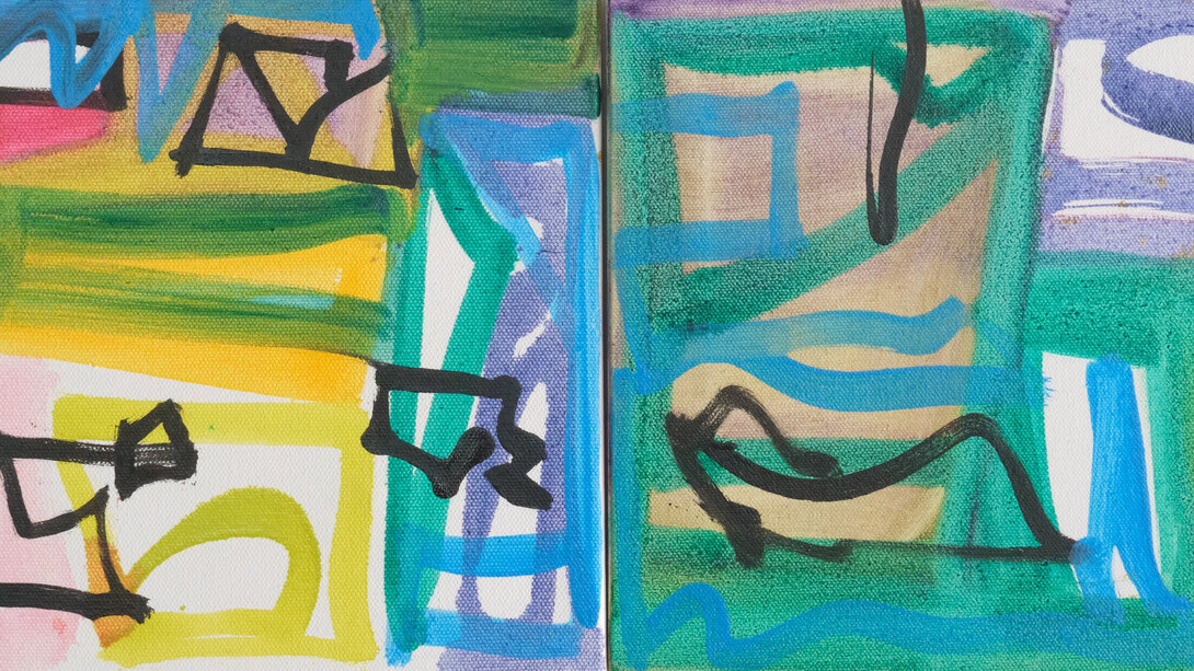 Melissa Meyer, Shuffle along #1 (detail), 2024. Courtesy of Contemporary Art Matters